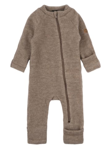 mikk-line Wełniany kombinezon w kolorze brązowym