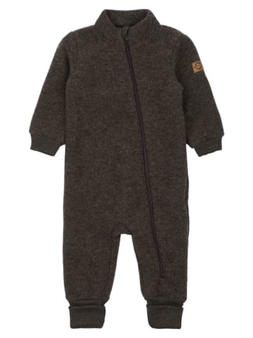 mikk-line Wełniany kombinezon w kolorze brązowym