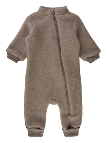 mikk-line Wełniany kombinezon w kolorze jasnobrązowym