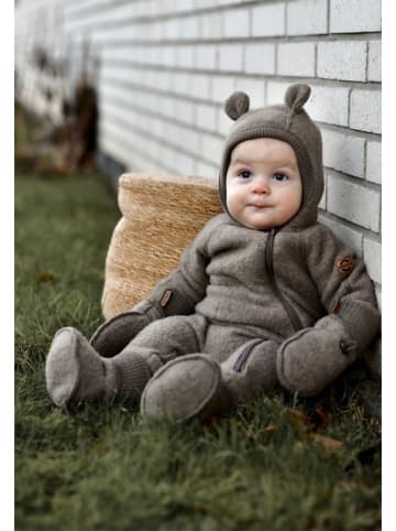 mikk-line Wełniany kombinezon w kolorze jasnobrązowym