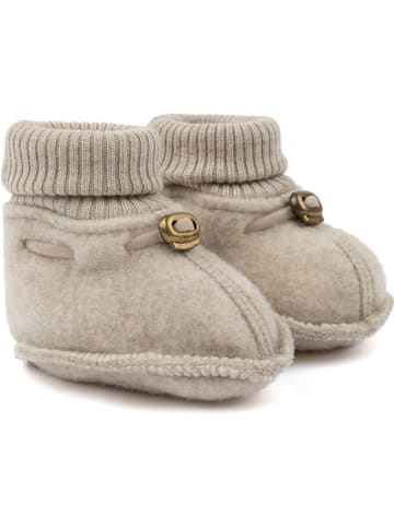 mikk-line Krabbelschuhe in Beige