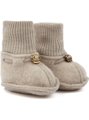 mikk-line Krabbelschuhe in Beige