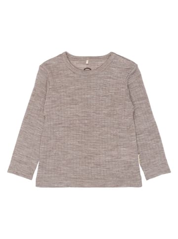 mikk-line Longsleeve in Beige