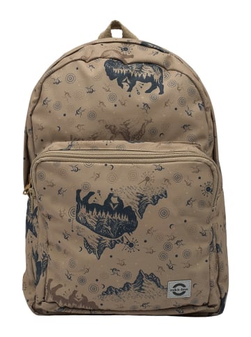 mikk-line Plecak w kolorze szarobrązowym