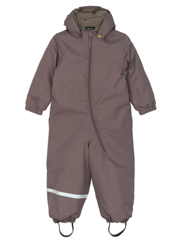 mikk-line Kombinezon zimowy w kolorze brązowym