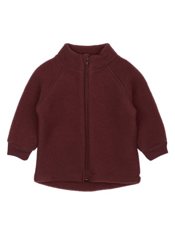 mikk-line Wełniana kurtka w kolorze bordowym