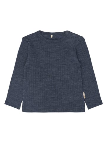 mikk-line Longsleeve in Dunkelblau