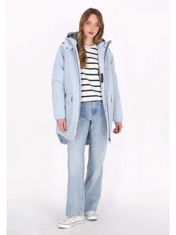Schmuddelwedda Parka in Hellblau