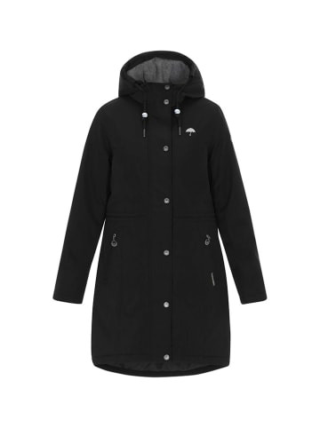 Schmuddelwedda Parka in Schwarz