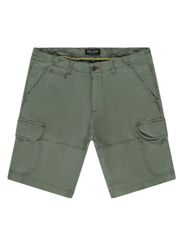 Cars Jeans Cargoshorts "Benmas" in Moosgrün