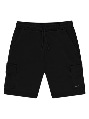 Cars Jeans Cargo-Sweatshorts "Redush" in Schwarz