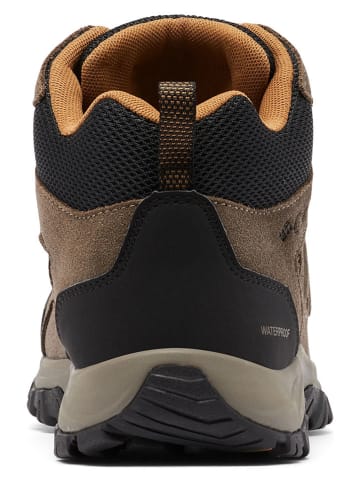 Columbia Leder-Trekkingboots "Redmond III MID" in Hellbraun