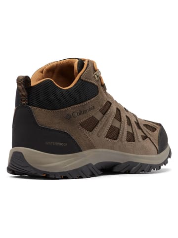 Columbia Skórzane botki trekkingowe "Redmond III MID" w kolorze jasnobrązowym