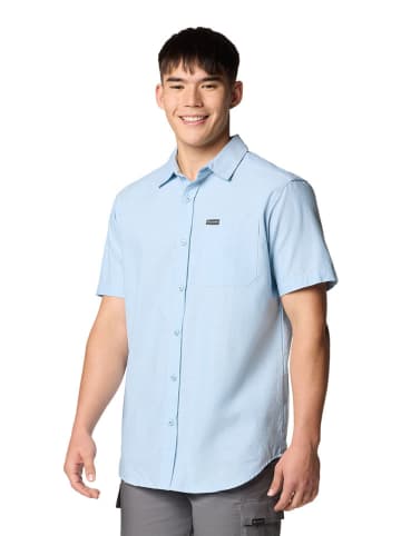 Columbia Koszula "Rapid Rivers Novelty" w kolorze błękitnym