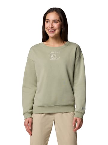 Columbia Sweatshirt "Meridian Creek" in Hellgrün