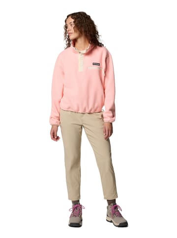 Columbia Bluza polarowa "Helvetia II" w kolorze jasnoróżowym
