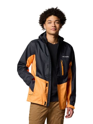 Columbia Funktionsjacke "Pouring Adventure" in Orange/ Dunkelblau