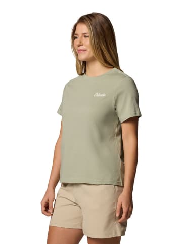 Columbia Koszulka funkcyjna "Rolling Bend" w kolorze zielonym