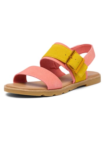 Sorel Sandalen "Ella III" lichtroze/geel