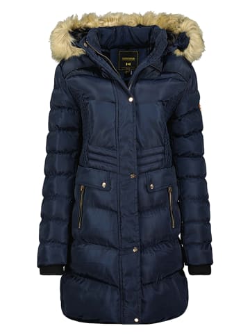 ANAPURNA Płaszcz zimowy "Anadonna" w kolorze granatowym