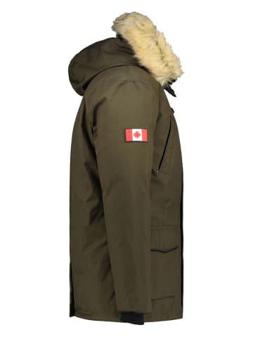 ANAPURNA Kurtka zimowa "Claudana" w kolorze oliwkowym