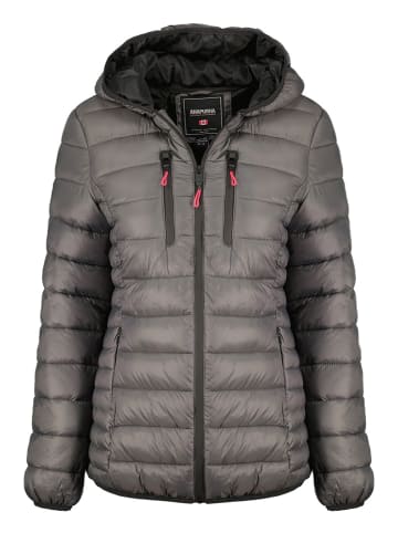 ANAPURNA Kurtka pikowana "Alaricana" w kolorze antracytowym