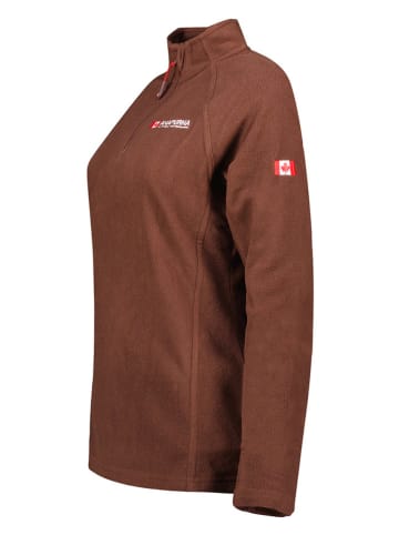 ANAPURNA Bluza polarowa w kolorze brązowym