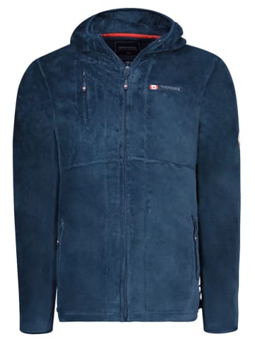 ANAPURNA Kurtka polarowa "Utah" w kolorze granatowym