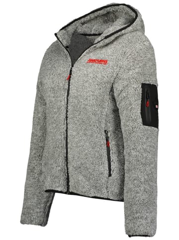 ANAPURNA Kurtka polarowa "Ulebana" w kolorze szarym