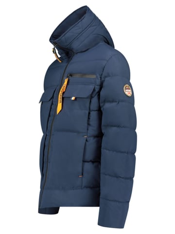ANAPURNA Kurtka pikowana "Dosibana" w kolorze granatowym