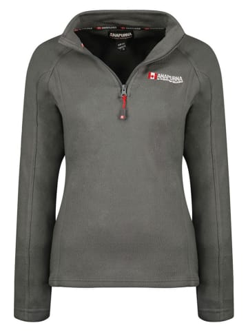 ANAPURNA Bluza polarowa "Tonneau" w kolorze antracytowym