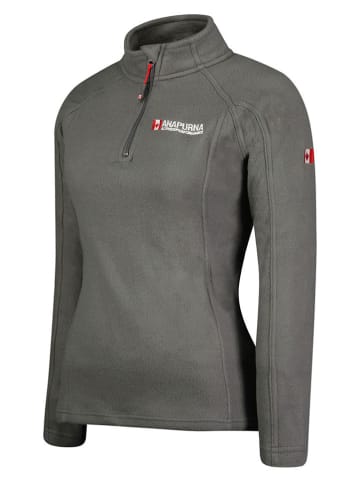 ANAPURNA Bluza polarowa "Tonneau" w kolorze antracytowym