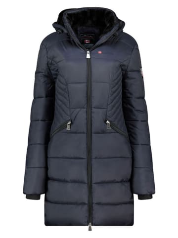 ANAPURNA Steppamntel "Beeana" in Dunkelblau