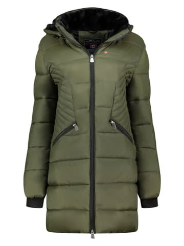 ANAPURNA Płaszcz pikowany "Beeana" w kolorze khaki