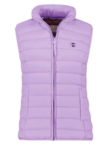 ANAPURNA Kamizelka pikowana "Vakitalana" w kolorze lawendowym