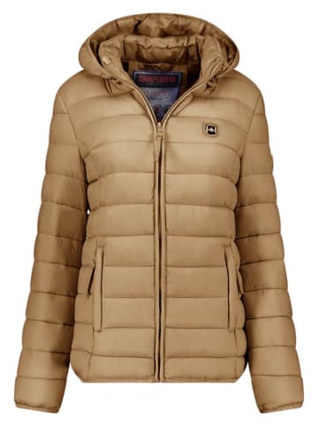 ANAPURNA Steppjacke ''Akitalana Hood'' in Taupe
