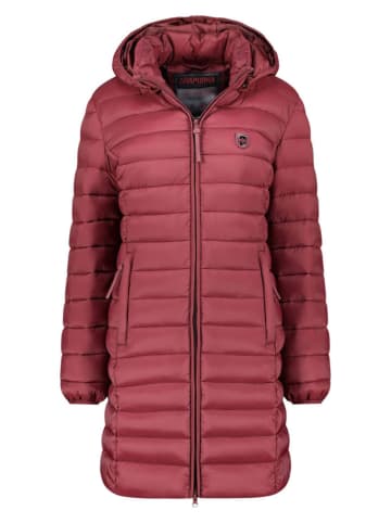 ANAPURNA Płaszcz pikowany "Akitalana" w kolorze bordowym