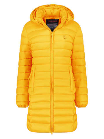 ANAPURNA Płaszcz pikowany "Akitalana" w kolorze żółtym