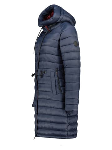 ANAPURNA Płaszcz pikowany "Batigana" w kolorze granatowym