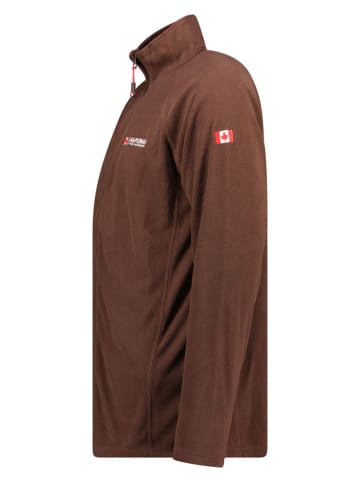 ANAPURNA Kurtka polarowa "Tonneau" w kolorze brązowym