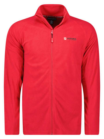 ANAPURNA Kurtka polarowa "Tonneau" w kolorze czerwonym
