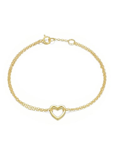 DI GIORGIO Pozłacana bransoletka z elementem ozdobnym