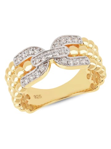 DI GIORGIO Vergold. Ring mit Edelsteinen