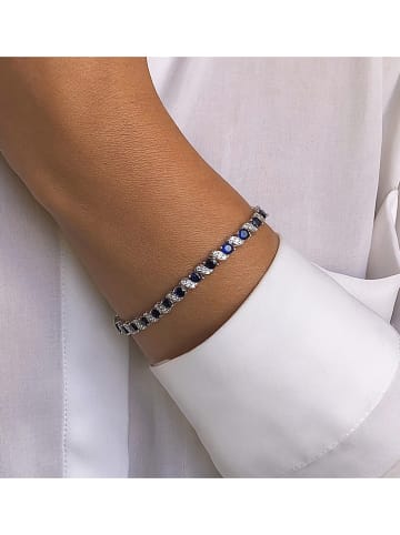 DI GIORGIO Srebrna bransoletka z cyrkoniami