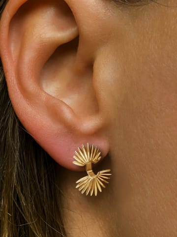 Les Favorites Pozłacane kolczyki-wkrętki