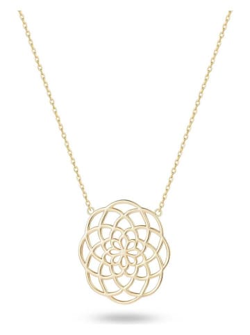 DI GIORGIO Pozłacany naszyjnik z elementem ozdobnym - dł. 40 cm