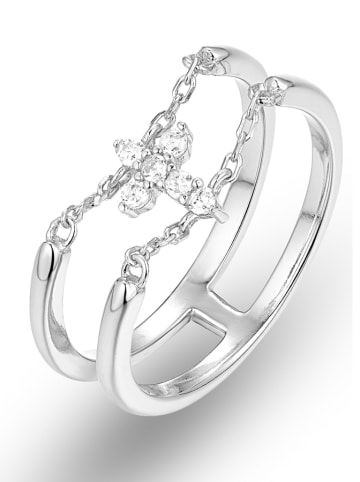 DI GIORGIO Silber-Ring mit Edelsteinen