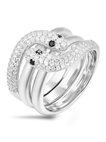 DI GIORGIO Silber-Ring mit Edelsteinen