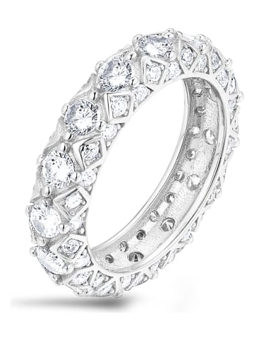 DI GIORGIO Silber-Ring mit Edelsteinen