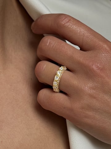 DI GIORGIO Vergold. Ring mit Edelsteinen